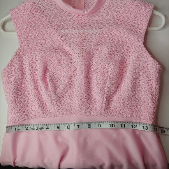 Vintage Pink Maxi Dress with Jacket - Picture 10 of 12